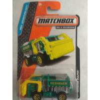 Matchbox Garbage Gulper Camion De Basura Recycler Verde Mb0 segunda mano   México 
