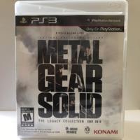 Metal Gear Solid: The Legacy Collection Playstation 3, usado segunda mano   México 
