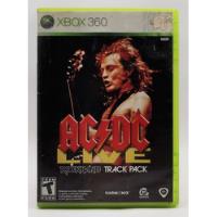 Rock Band Track Pack Ac/dc Xbox 360 Ac Dc * R G Gallery segunda mano   México 