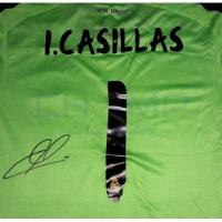 Jersey Autografiado Iker Casillas Real Madrid Portero 2014, usado segunda mano   México 