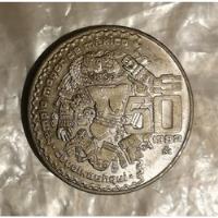 Moneda 50 Pesos 1982 Coyolxauqhi Poco Circulada 1a.acuñación segunda mano   México 