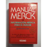 Manual Merck De Información Médica Para El Hogar , Merck Sha segunda mano   México 