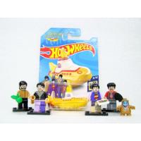 Colección The Beatles Yellow Submarine Hotwheels + 5 Figuras, usado segunda mano   México 