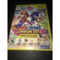 Videojuego Mario&sonic London 2012 Juegos Olímpicos Para Wii segunda mano   México 