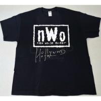 Playera Firmada Hollywood Hulk Hogan Wwe Wcw Nwo Autografo segunda mano   México 
