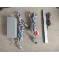 Juego De Cables + Barra Sensor Originales Nintendo Wii, usado segunda mano   México 