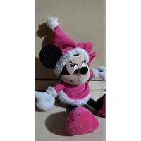 Usado, Peluche Walt Disney Minnie Mimi Edicion Christmas Pink Rosa segunda mano   México 