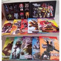 Transformers Prime, 10 Tomos Y Figuras Colección Completa segunda mano   México 