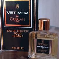 Miniatura Colección Perfum Guerlain Vetiver 4ml Vintage Orig segunda mano   México 