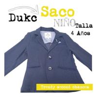 Saco De Vestir Dukc Niño Azul Marino. La Segunda Bazar segunda mano   México 