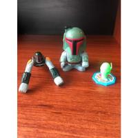 Set Star Wars Boba Fett Water Squirter, Figura Y Perinola, usado segunda mano   México 