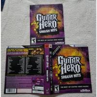 Guitar Hero Smash Hits Portada Y Manual Ps3 segunda mano   México 