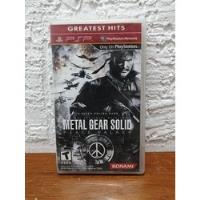 Usado, Psp Juego Físico Metal Gear Solid Peace Walker segunda mano   México 