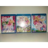 Barbie Blu-ray Colección Pony Zapatillas Mariposa Como Nuevo segunda mano   México 