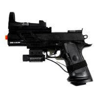 Pistola Colt Combat Commander 6mm Airsoft Con Mira Y Laser segunda mano   México 