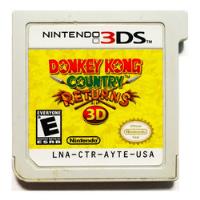 Donkey Kong Country Returns 3d - Nintendo 2ds & 3ds segunda mano   México 