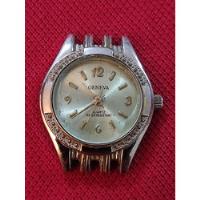 Reloj Mujer Vintage, Geneva Quartz, Caratula Verde, Sin Cor. segunda mano   México 