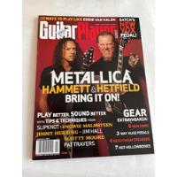 Guitar Players Metallica James Y Hetfield Febrero 2009 segunda mano   México 
