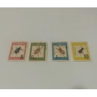 Estampillas Postales Albania Escarabajos 1963 7-137, usado segunda mano   México 