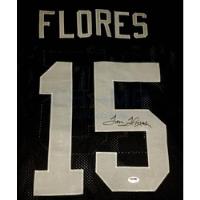 Jersey Autografiado Tom Flores Oakland Raiders Los Angeles, usado segunda mano   México 