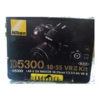 Nikon D5300 18-55mm Vr 2 Kit F/3.5-5.6g Vr 2 Color  Negro, usado segunda mano   México 