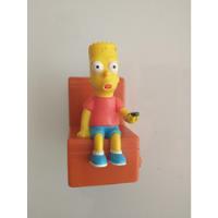 Figura Bart Simpson Burger King 2008 Fox Sillón 9 Cm, usado segunda mano   México 