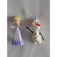 Olaf Y Elsa Frozen  5 Cm Disney  segunda mano   México 