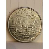Moneda Usa Quarter Conmemorativa Kentucky Año 2001, usado segunda mano   México 