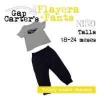 Playera Carter's + Pants Gap Azul Niño. La Segunda Bazar, usado segunda mano   México 