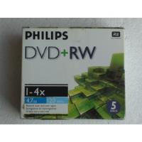 Dvd  Regrabable Dvd+rw Phillips (paquete Con 5), usado segunda mano   México 