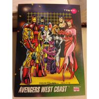 Tarjeta Marvel 1992 # 176 Avengers West Coast Impel segunda mano   México 