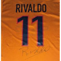Usado, Jersey Firmado Rivaldo Fc Barcelona 1998-99 Autografo Nike segunda mano   México 