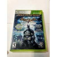 Batman Arkham Asylum Game Of The Year Xbox 360 segunda mano   México 