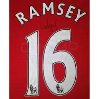 Usado, Jersey Autografiado Aaron Ramsey Arsenal Puma 2014-15 Gunner segunda mano   México 