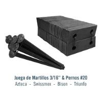 Juego De Martillos 3/16  & Pernos Para Molino #20, usado segunda mano   México 