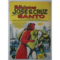 Santo El Enmascarado De Plata # 43 Ed. José G Cruz Mayo 1954 segunda mano   México 