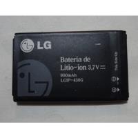 Batería LG Lgip-430g Para LG Shine Cu720 Cf360 Ks500, usado segunda mano   México 