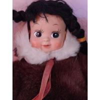 Muñeca Eskimal Arctic Circle Anchorage Alaska Doll Toy Rara, usado segunda mano   México 