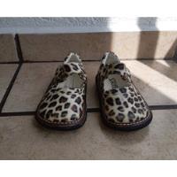 Usado, Zapatos Talla 4 (11.5 Mx) Niña Animal Print Leopardo segunda mano   México 