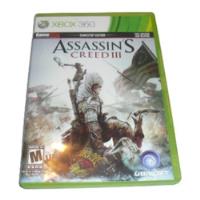 Assassins Creed Iii Xbox 360 Gamestop Edition +++, usado segunda mano   México 