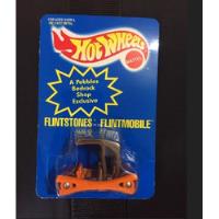 Hot Wheels Flinstones Flintmobile Pebbles Bedrock Shop, usado segunda mano   México 