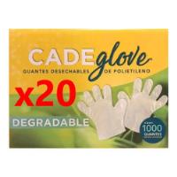 Guantes Desechables Cade Glove Biodegradable 20 Cajas C/1000 segunda mano   México 