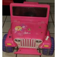 Montable Eléctrico Power Wheels Barbie Jeep segunda mano   México 