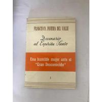 Decenario Al Espíritu Santo. Francisca Javiera Del Valle., usado segunda mano   México 