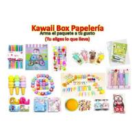 Kawaii Box Papelería Caja Útiles Escolares Regalo Scrapbook, usado segunda mano   México 