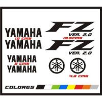 Plantilla Stickers Calcomanias Yamaha Fz 2.0, usado segunda mano   México 