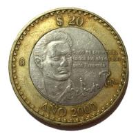 moneda 20 pesos 2000 segunda mano   México 