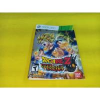 Portada Original Dragon Ball Z Ultimate Tenkaichi Xbox 360 segunda mano   México 