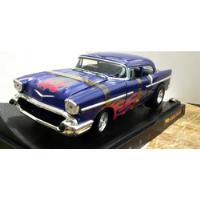 Usado, 1957 Chevy Hot Rod '57 Purple Escala 1:18 Marca Hot Wheels segunda mano   México 