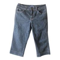 Usado, $ Pantalon Capri Bandolino Blu Jeans Playa Calor Vintage. segunda mano   México 
